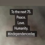 Rahul Bose Instagram – Happy Independence Day.