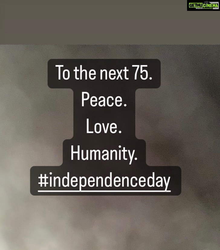 Rahul Bose Instagram - Happy Independence Day.