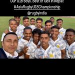 Rahul Bose Instagram - This is the first time our U18 boys will be playing an international tournament. 11 out of 13 players are debutants! It’s going to be exhilarating watching them in Kathmandu next week. I’ll keep you posted. Watch this space. #AsiaRugbyU18Championship #Nepal @rugbyindia