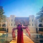 Rajisha Vijayan Instagram - Arabian dreams 💜 @saltstudio x @amrapalijewels Palace Downtown