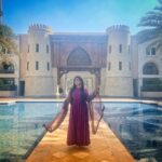 Rajisha Vijayan Instagram - Arabian dreams 💜 @saltstudio x @amrapalijewels Palace Downtown