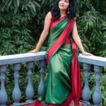 Ramya Subramanian Instagram - Freeze the moment 🫶🏻 🥻- @izhai_thestore 💄- @abhirami_mua 💇🏻‍♀️ @vama_moirangthem 📸- @madras_ponnu