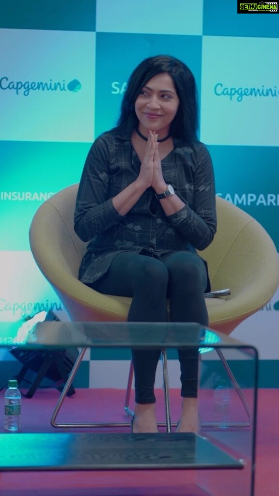 Ramya Subramanian Instagram - Taking chances and staying comfortable in the uncomfortable zone has been the only two consistent things I have done in the last 15 years that has defined me to the person I am today. When the opportunity to be a motivational speaker at @capgeminiindia came by recently,I just took it to see my ability at this. The response to it was remarkable from the audience and again reassured to me to NEVER say NO and keeping go with the flow 😇💯♥. Thank you for this wonderful opportunity Capgemini ♥. #STOPWEIGHTING #STAYFITWITHRAMYA #CHENNAIRUNNERS #FCM2023 #MOTIVATIONALSPEAKER #CAPEGEMINI #AUTHOR #PUBLICSPEAKING #BACKTOWORK #CORPORATEEVENTSINDIA