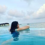 Rashmi Gautam Instagram - This is how your 1st international trip after 2020 feels like #blue #sunseasandsky #floatingbreakfast #rashmigautam