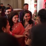 Raveena Ravi Instagram – You two are sooo blessed and lucky to end up together after 13 years of unconditional #love ! #rare ! I’m so happy for you @sahityaniranjali n Shiva ! ❤️ Can’t wait for the big day! And first time being a bridesmaid was fun eee😜🥰 The Leela Palace Chennai