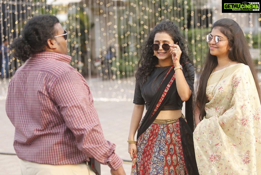 Raveena Ravi Instagram - #bts#lovetoday#lovetodaymovie#lovetodaytelugu#prathananathan#pradeepranganathan