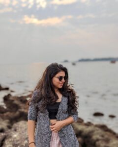 Raveena Ravi Instagram - Seas The Day ! #photodump 🖤