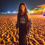 Raveena Ravi Instagram - #lifeisbetteratthebeach 🖤 #goa