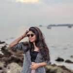 Raveena Ravi Instagram - Seas The Day ! #photodump 🖤 Goa