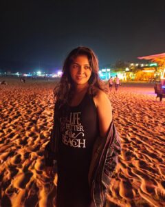 Raveena Ravi Instagram - #lifeisbetteratthebeach 🖤 #goa