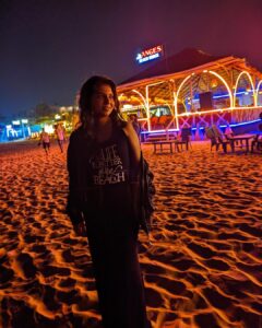 Raveena Ravi Instagram - #lifeisbetteratthebeach 🖤 #goa