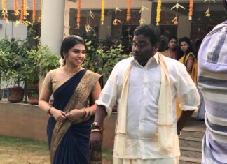 Raveena Ravi Instagram - #lovetoday #workingstills #bts #photodump #shooting #fun #yogibabu #pradeepranganathan #prathna 🥰 @prathananathan @pradeep_ranganathan @soundaryapriyan @yogibabu.official_