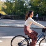 Reba Monica John Instagram - I was enjoying the 🌞 like a daisy wanted to film in slo-mo I posed, I twirled, then I tripped, I fell, almost twisted my ankle, embarrassed myself, but I pretended like it was part of the plan, thank god only @joemonjoseph laughed, then I cycled around Central Park like nothing happened… good day indeed 🥲 FIN 🫰🏼 #sometimesyouneedtotakethefall #simplethingsinlife #newyorkcity #centralpark #beautifulsunnyday #triedbeingcute #endedupbeingfunny #lifesgood
