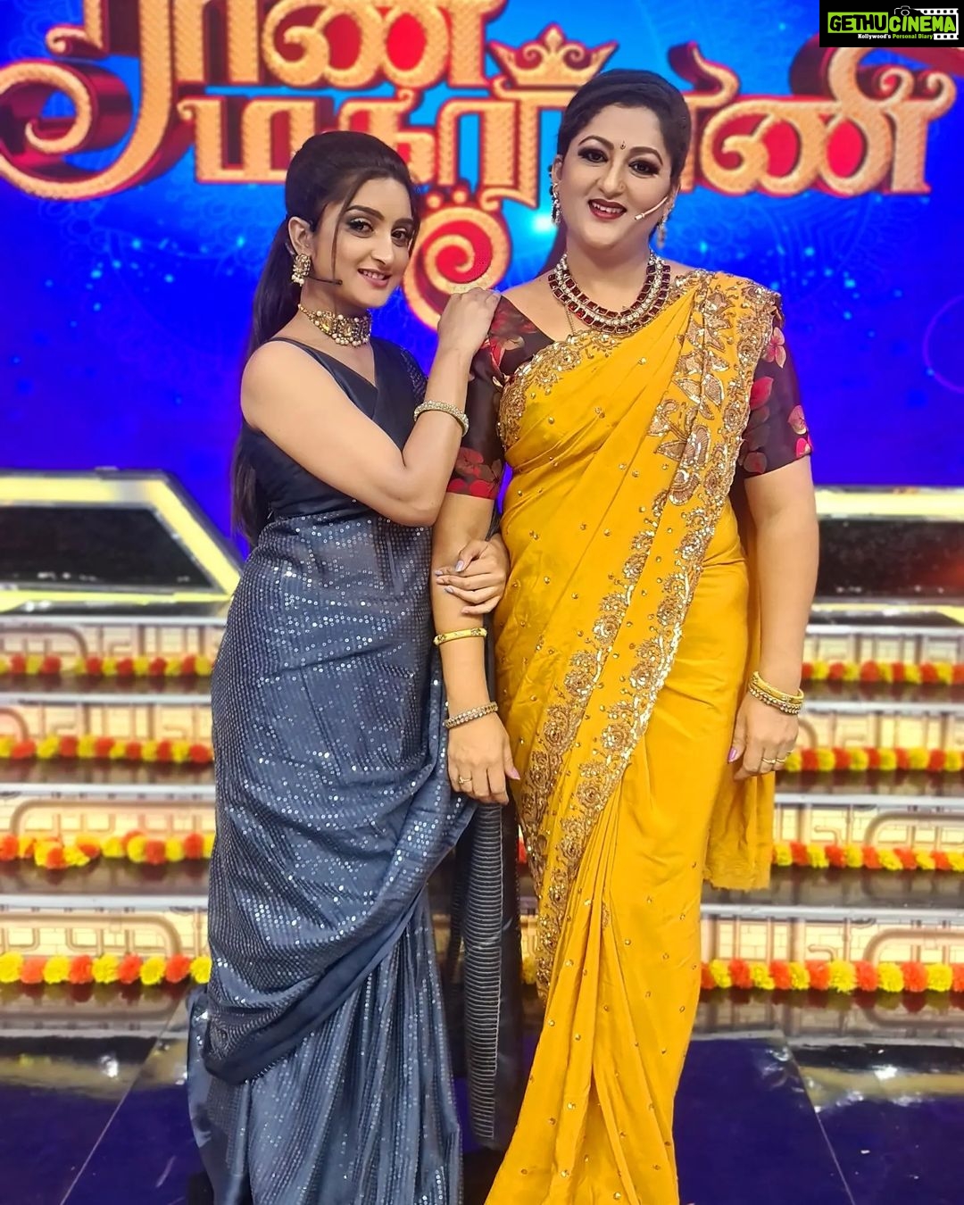 Rekha Krishnappa Instagram - Happy Independence day🇮🇳 Mamiayar and marumagal coming to entertaine you all at 2:30 PM on this special day.. Don't miss 🥳