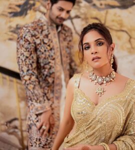 Richa Chadha Instagram - “ I hide YOU in my eyes “
~ Rumi 
#RiAli blessed 
.
.
.