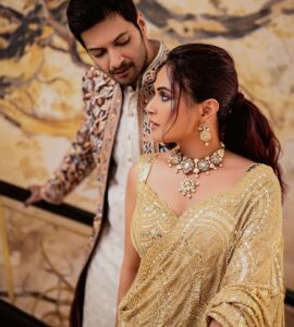 Richa Chadha Instagram - “ I hide YOU in my eyes “
~ Rumi 
#RiAli blessed 
.
.
.
