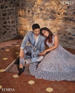 Richa Chadha Instagram - ❤️❤️ 

Repost: @feminaindia The beauty of their bond lies in the ease that they seem to have when around each other. There’s nothing loud that screams for attention, their body language in sync. Credit is due to @therichachadha and @alifazal9 as exceptional performers, but the synchronicity of their personalities is both palpable and enviable. See these pictures from our cover shoot and fall in love with their love ♥️

Editor: @missmuttoo 
📸: @behalsahil 
Art Direction and Cover Design: @bendivishan 
Fashion Editor: @krishnahasleft 
✍️: ek.chai
Makeup for Richa: Kunj Shah
Hair for Richa: Rami Halder
HMU for Ali: Arbaz Shaikh
Location Courtesy: The Great Eastern Home

✨1st Look✨
Richa's outfit: ​Lehenga by @dollyjstudio; Choker and Cuff by @birdhichand; Shoes by @jimmychoo 
Ali's outfit:​ Kurta and Pants by @rahulmishra_7; Shoes by @arjunkilachandofficial 

✨2nd Look✨
Richa's outfit: ​Jacket, Bustier and Pants by @jade_bymk; Earrings and Bangle by @anmoljewellers
Ali's Outfit:​ Suit by @rahulmishra_7 

✨3rd Look✨
Richa's Outfit:​ Lehenga by @taruntahiliani; Choker and Ring by @amarisbyprernarajpal 
Ali's Outfit: Jacket, Tunic and Pants by @rohitgandhirahulkhanna; Shoes by @louboutinworld

✨4th Look✨
Richa's Outfit: Dress by @jjvalaya; Passa and Ring by @anmoljewellers
Ali's Outfit: Sherwani by @jjvalaya

#RichaChadha #AliFazal #RichaAndAli #WeddingSpecial #SoonToBeMarried #Wedding #Celebration #Celeb #Celebs #CelebCouple #Femina #FeminaIndia #September #SeptemberIssue #FeminaSept2022 #Exclusive