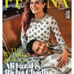 Richa Chadha Instagram - They don't want a fairytale wedding, but a celebration of their love for art, togetherness and everything that makes them who they are as lovers, partners and artistes. Inspired by their love story and our collective love for weddings, presenting the soon-to-be married Richa Chadha and Ali Fazal on our September cover Editor: @missmuttoo 📸: @behalsahil Art Direction and Cover Design: @bendivishan Fashion Editor: @krishnahasleft 🎥: @vinbhav30 ✍️: @ek.chai Makeup for Richa: Kunj Shah Hair for Richa: Rami Halder HMU for Ali: Arbaz Shaikh Richa's Outfit: Dress by @jjvalaya; Passa and Ring by @anmoljewellers Ali's Outfit: Sherwani by @jjvalaya Location Courtesy: @thegreateasternhome #RichaChadha #AliFazal #RichaAndAli #WeddingSpecial #SoonToBeMarried #Wedding #Celebration #Celeb #Celebs #CelebCouple #Femina #FeminaIndia #September #SeptemberIssue #FeminaSept2022