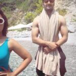 Richa Chadha Instagram – Sorry had to use this @kingbach … haha you guys nailed it though. We havin fun with it.. and italian waters and weather and a dash of swiss transit makes it all worth it. Heeeh. @therichachadha