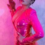 Richa Chadha Instagram - Pink fun! 🦩 . . . HMU- @shaylinayak @ashisbogi Outfit- @nadinemerabi Styling- @anishagandhi3 @rochelledsa For HT Style Awards Shot by the amazing @harshphotography11 #fashion #photoshoot #bling #pink #glamour