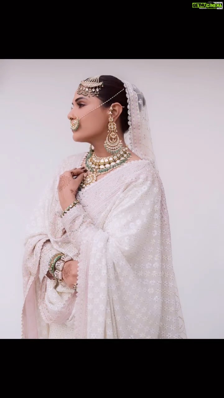 Richa Chadha Instagram - #Throwback to the night, the second night of this very month… I felt like a shahi tukda in this custom ivory gharara by the inimitable @abujanisandeepkhosla … because class is permanent! Bedecked in jewels by @sunita_shekhawat_jaipur who made sure her pieces matched my heirloom paasa… styled by @anishagandhi3 @rochelledsa HMU @harryrajput64 @gurmukh_singh07 … the food was catered by the royal @mahmudabad 🫀💯 and the gorgeous heritage property @lebualucknow was made even prettier by @devikanarainandcompany … the qawwals Sabri brothers… they brought rung to the mehfil… overall, this night was stuff of dreams … you had to be there… @storiesbyjosephradhik ‘s photos have been made into a reel by yours truly and @tailormadeexperiences held our hand through and through . IKYKIK 🥰🥲 there’s a story behind this outfit… hear it in the voice of the creators soon❣️#RiAli #RiAlity