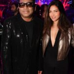 Riya Sen Instagram - With the iconic @arrahman who composed beautiful music for my debut movie ´ Taj Mahal ‘ directed by Bharathirajaa .