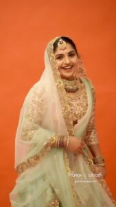 Roshna Ann Roy Instagram - Getting all dressed up with the pretty makeup on - Happiness. 📸 : @sherinabrahamphotography 🎥 : @pranavcsubash_photography Concept &makeup : @roshna.ann.roy / @rr.makeovers Designer: @page3studiobyunaismustafa Cuts : @abhishek.g_a Loc : @maxxocreative : @huwais.m Assisted: @aiswaryasmakeover #noorinshereef #noorin #indianroyalty #indiagram
