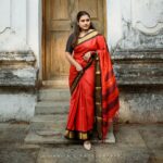 Roshna Ann Roy Instagram - ♥ 📸:@vishnu_m.c Saree : @urban_closet_ethnic