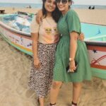 Roshna Ann Roy Instagram – “They may forget what you said, but they will never forget how you made them feel.” 😘
Thank u @akhila_mathwe  mol❤️
 💞 ur ma happiness 😍 Serenity Beach Pondicherry