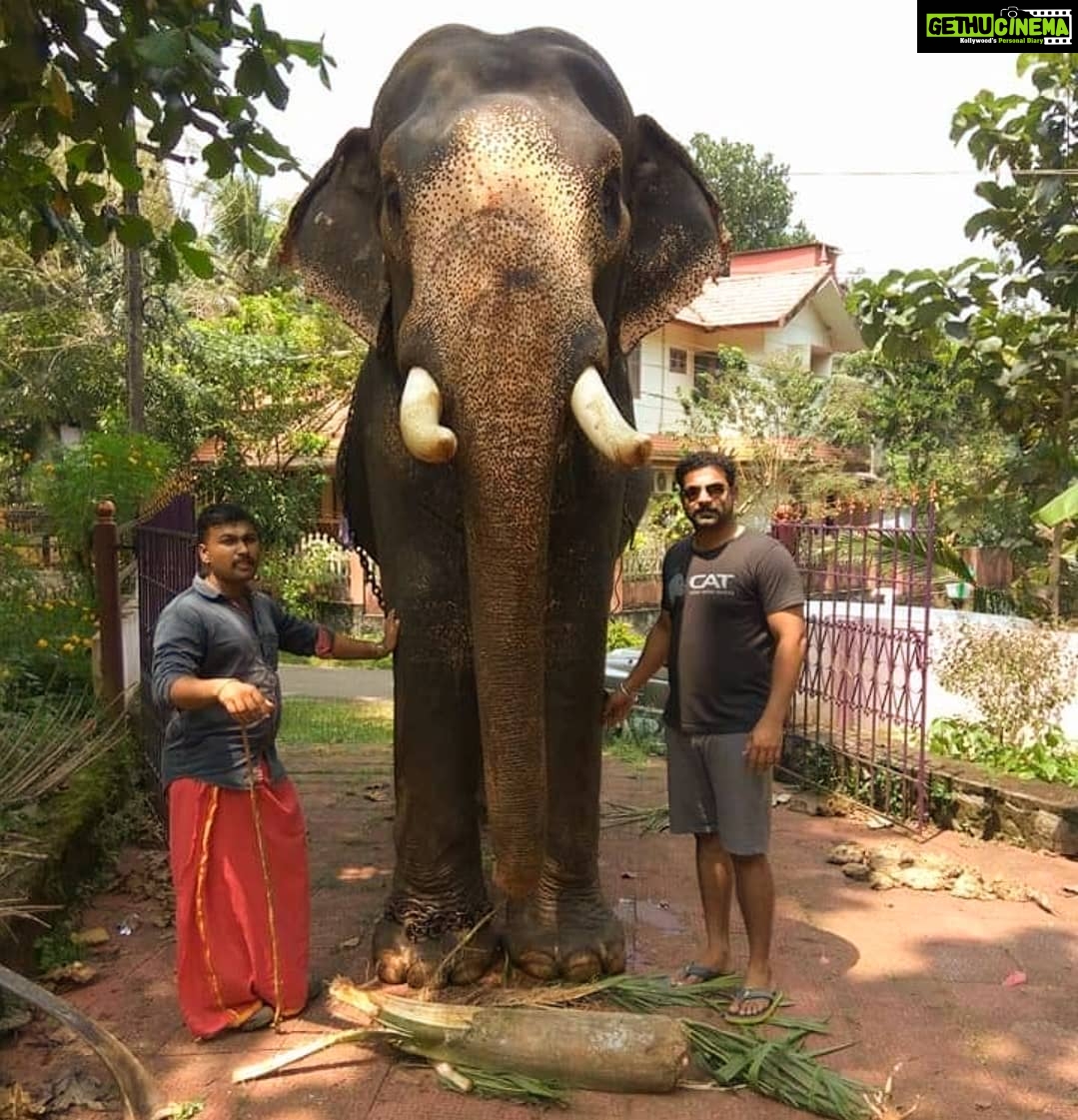 Roshna Ann Roy Instagram - Real Ambi & LALI" #ajagajandharammovie