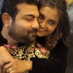 Roshna Ann Roy Instagram - ❤ Our 1year of happiness 🥰🥰 @kichutellus Thank u, @sherinabrahamphotography & @arjun_unnikrishnanofficial 😘