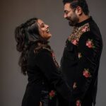 Roshna Ann Roy Instagram - It’s hard to believe that only a year ago I was walking down the aisle in a white dress, looking into your eyes and saying, “I do”. Since then, my love for you has only grown, and you mean more to me than I could have ever imagined. Happy first anniversary, let’s celebrate our love all over again! @kichutellus ❤️❤️ In frame : @kichutellus @roshna.ann.roy 📸 : @sherinabrahamphotography Mua : @reshma_rnair_ & @nimla_nixon Costume : @fareed_infiniti 😍 Styling : @i_____mahii Loc : @maxxocreative @huwais.m