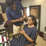 Roshna Ann Roy Instagram - Base♥ Upcoming work #Likamovie #psukumar 💞