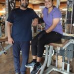 Roshna Ann Roy Instagram - New start together 💕 @kichutellus Joined in @live_in_fitnessclub ♥