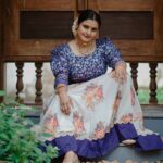 Roshna Ann Roy Instagram - ഉത്രാടം ♥ 📸 : @albertantony_photography Jwells: @inikacollections Skirt : @aatmabyamitha Mua : (ഞാൻ ) Aluva