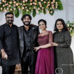 Roshna Ann Roy Instagram - Happy married life dear @antony_varghese_pepe ♥ & @anishamma_kurseyy ♥ 📸 : @camtale_wedding Costume : @hemmerdesigns @fksdulhan