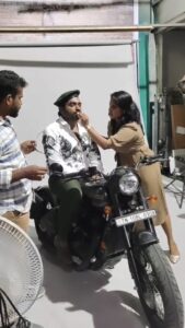 Roshna Ann Roy Instagram - @actorvijaysethupathi ♥ @rr.makeovers #makeovershoot