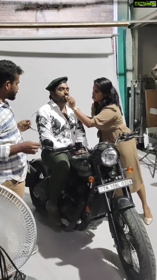 Roshna Ann Roy Instagram - @actorvijaysethupathi ♥ @rr.makeovers #makeovershoot