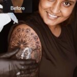 Roshna Ann Roy Instagram – This was my second tattoo, both have been inked by @thedeepinktattooz  only !!!🤎🤞🏾🤟

This is never an easy task and requires an artist with good training and experience. Not all good tattoo artists are good cover-up artists. Cover up tattoo art is a specialized skill.💯 thank u @kuldeepkrishna369  for this amazing work 🧡♥️
U nailed it man 👨 🤟🔒

The staff is friendly , they make sure you are comfortable and give you great suggestions and make sure things go in place ! Good products are used and verified ! ! Great experience !!thank u somuch once again for this creative one 🖤🤎❤️‍🔥❤️‍🔥 #tatoo #tatoodesign #tatoogirl #tatooart #tatoostyle #tatooed #tatooideas #tatooartist #tatooink #tatooelephant #tatoolove #tatoosketch #tatoosleeve #tatooinspiration #tatoomodel #tattoolovers #inked #aana #deepink #deepinktattoo #kuldeep #roshnaannroy #kuldeepkrishna369 #kuldeeptatoo #keralatatoos #kerala #keralam  thank u