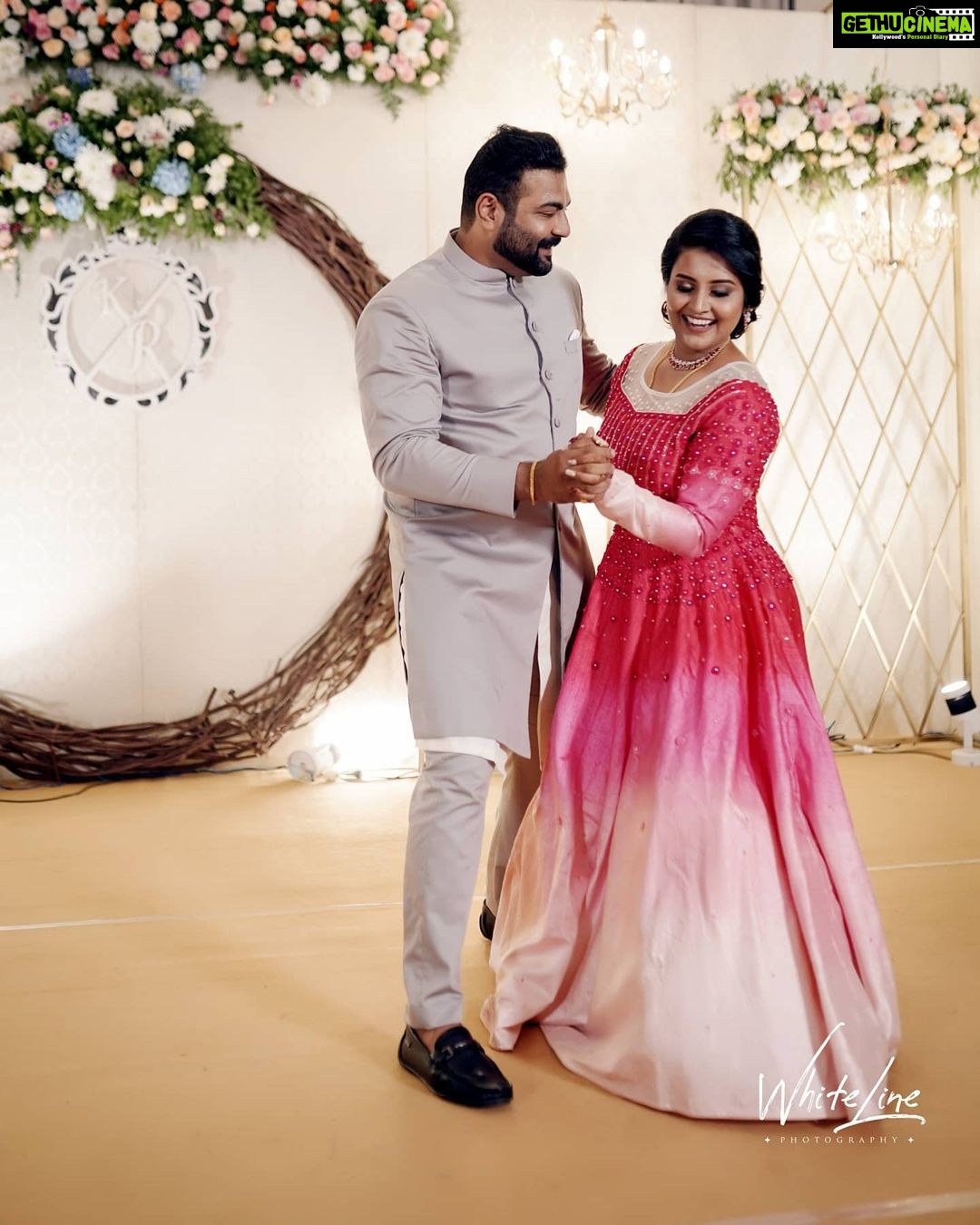 sachin and babi light blue dress Roshna Ann Roy Instagram – Reception ❤️ series' …. Mua :  @__ektha_bridesofficial 🧡 Designer : @page3studiobyunaismustafa Loc :  @marriotthotels #29.11.20