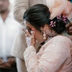 Roshna Ann Roy Instagram - When you have waited forever for this moment, happy tears are bound to happen! . Shot by: @sainu_whiteline @_whitelinephotography_ ❤️ @kichutellus ❤️ Blessed moment !!!!!! #wedding #happiness #happy2020 #grateful #thankyougod #manifestations #blessed #28.11.20