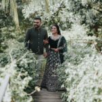 Roshna Ann Roy Instagram - We're getting married (!!!!)....🧡🧡🧡 . . @kichutellus #engaged #R&k . . .📸 : @_whitelinephotography_ @sainu_whiteline Mua : @mjsindhu 👗 : @ladies_planet_ & @noushad__ladiesplanet @ladies_planet_rental_jewellery 👔 : @zohib_zayi @dhaga_brand