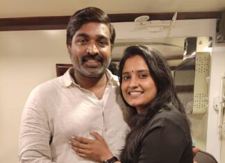 Roshna Ann Roy Instagram - Am really very lucky to get u... 🔥 @actorvijaysethupathi .....🥰❤️🔥 .... And thanking u......for all kind of support and love.....🧡A big hearted man " in ma life.....🖤❤️ ....now..it's our 5 years of friendship...🥰 I don't have any word s dear...... and u given a big space nd freedom to b with.....and "I Love u❤️.....SEThu". ...."I love u. Somuch 🔥🔥🔥