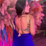 Roshni Walia Instagram - 👀 . . . . . . #saree - @the_adhya_designer . . . . #blue #roshniwalia #roshni #diwali #purple #darkblue #diwali2022 #bluesaree #traditional #traditionalwear #diwalioutfit #fit #instagram #potd #ootd #instafir #hairstyle #style #fashion 💙🦋🔚 India