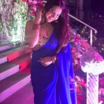 Roshni Walia Instagram - 👀 . . . . . . #saree - @the_adhya_designer . . . . #blue #roshniwalia #roshni #diwali #purple #darkblue #diwali2022 #bluesaree #traditional #traditionalwear #diwalioutfit #fit #instagram #potd #ootd #instafir #hairstyle #style #fashion 💙🦋🔚 India