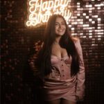Roshni Walia Instagram - Happy me 💗 . . Photography- @pavansoniphotography Outfit - @lavishalice Decor - @roy_events Cake - @cakers_and_cakers . . . . #cake #beauty #pink #pretty #beyou #cute #dress #potd #ootd #photoshoot #bday #birthday #birthdaygirl #roshniwalia #roshni 🥰✨🔚 Lord of the Drinks Andheri
