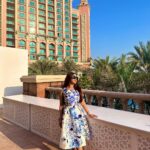 Roshni Walia Instagram - Be a little more you, and a lot less them ✨ . . . . . #1billionsummit #event #elegance #dress #outfitoftheday #dubai #travel #work #atlantis 🧿💙🔚 Atlantis, The Palm