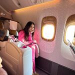 Roshni Walia Instagram - BACK TO MY FAVOURITE DUBAI ✨ . . . . . #dubai #travel #explore #emirates #flight #travel #travelgram #roshniwalia #1billionsummit
