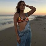 Ruhi Singh Instagram - From Malibu with love This signature butterfly top by @julietjohnstone is absolute 🔥 Such a powerhouse of talent