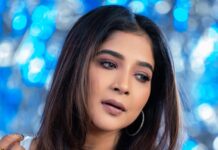 Sakshi Agarwal Instagram - Some pics dont need a caption❄️ . Pic : @ngrnandha Mua : @murugeshmakeup_hair . #photooftheday #sakshiagarwal #whitecoords #glamshine Chennai, India